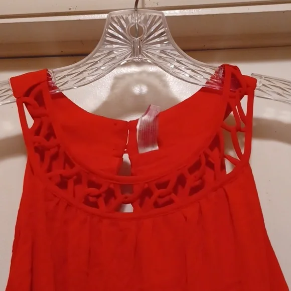 No Boundaries Red Dress Sz XL (15-17) - Picture 2 of 15